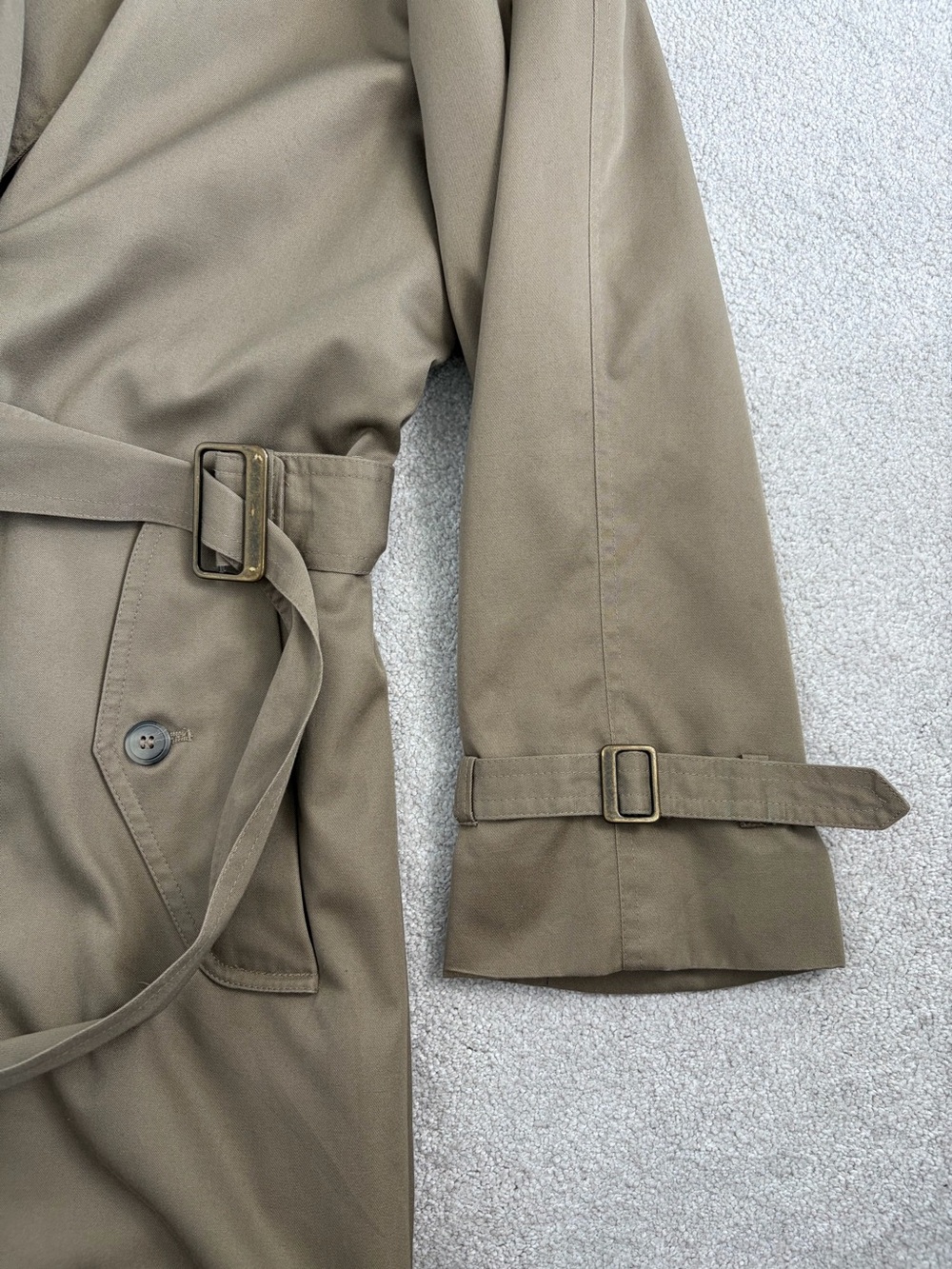 “Harry Rosen” Trench Coat - Men’s Medium - Picture 4 of 8